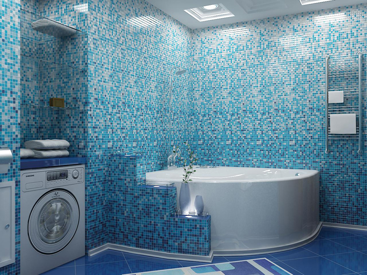 Ванная комната в трёхкомнатной квартире г.Москва